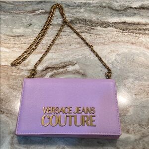 Versace Jeans Couture Lavender Crossbody Bag